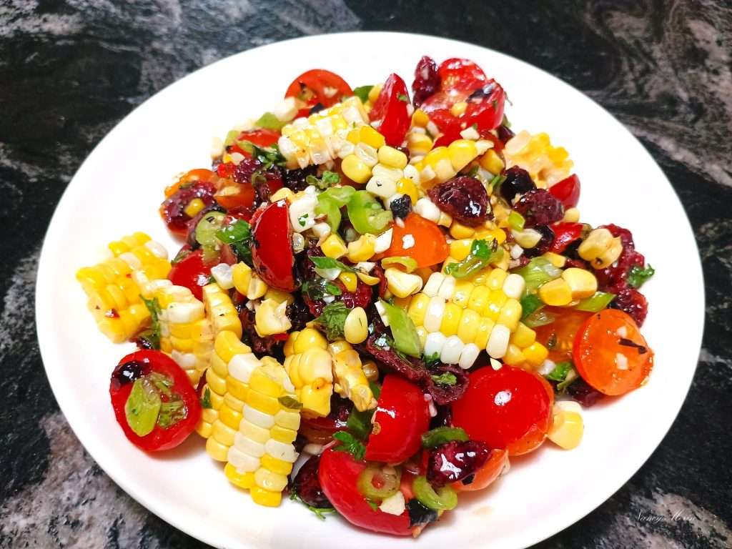 Salsa de maïs et canneberge