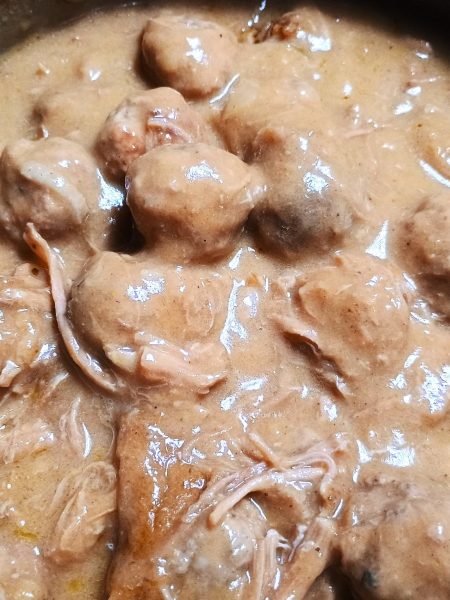 Ragoût de boulettes sans patte